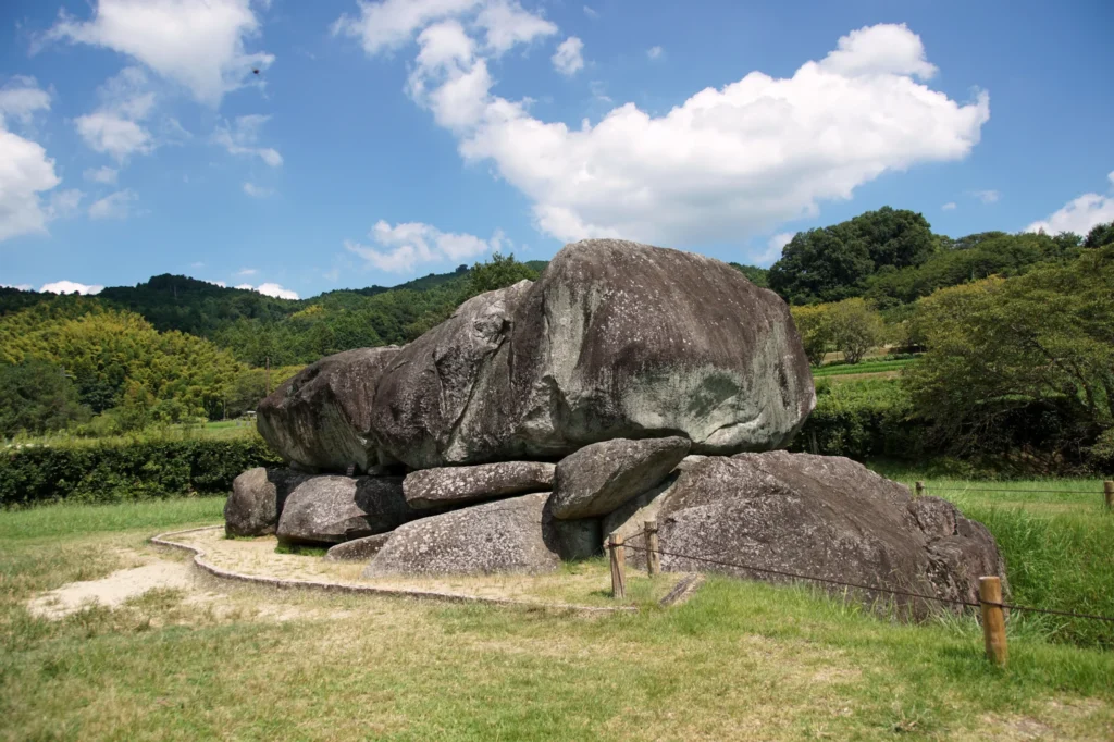 奈良　明日香村　石舞台古墳