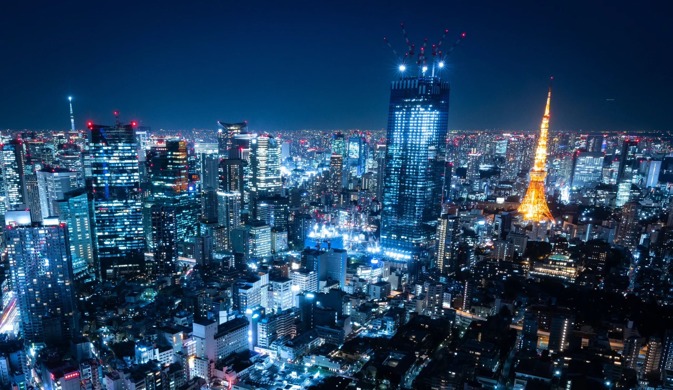 夜の都会