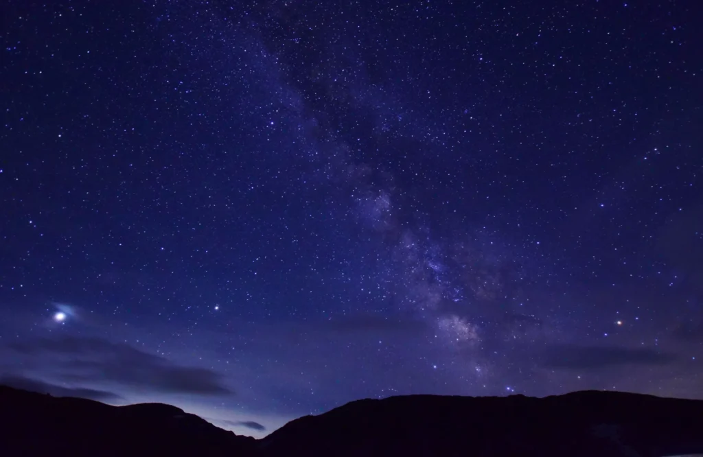 満天の星空