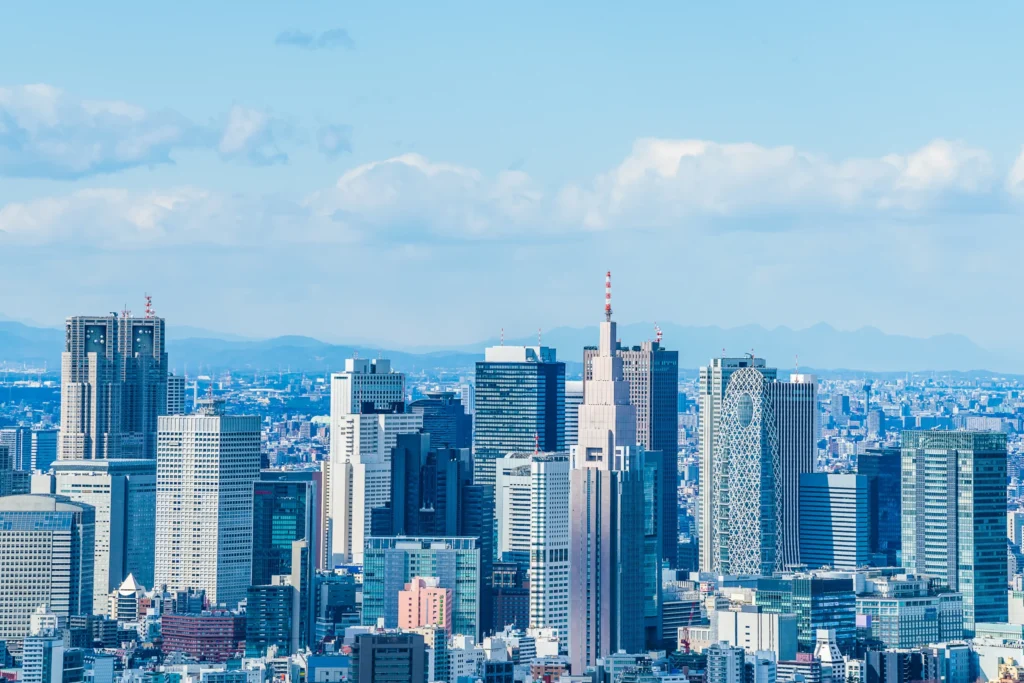 東京の街並み