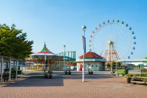 遊園地の画像