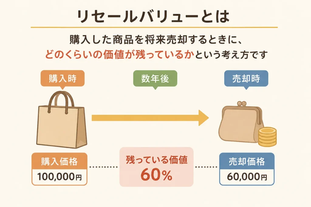 リセールバリューを表す画像