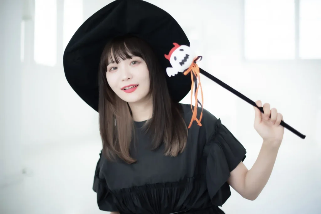 魔女のコスプレ