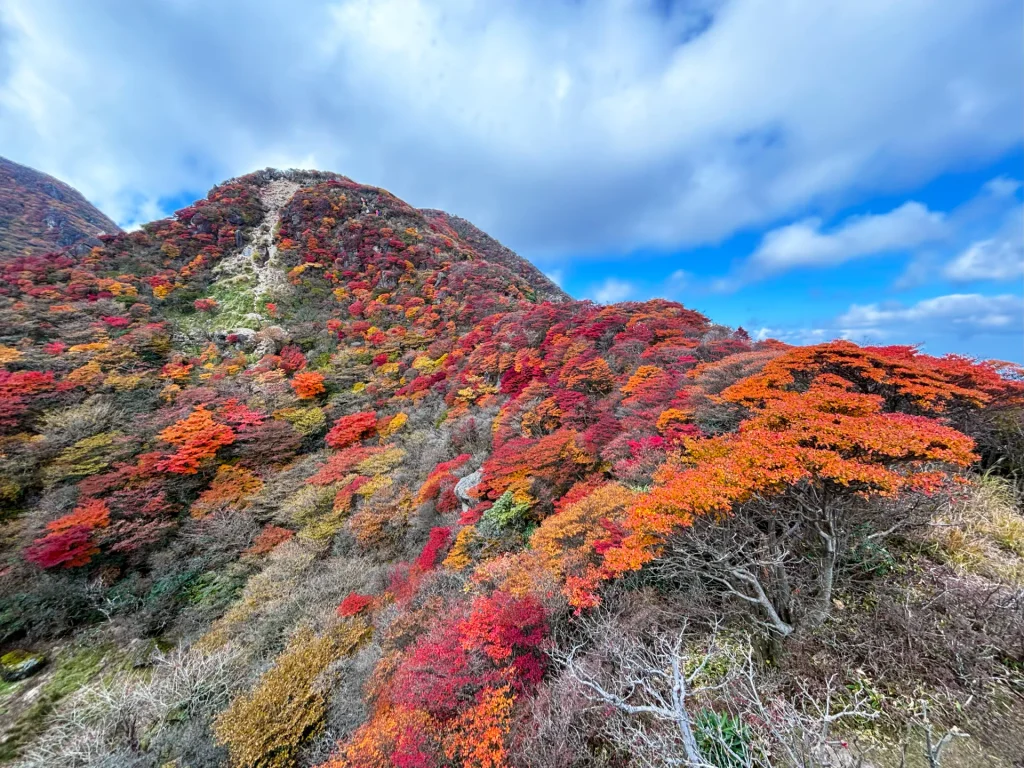 三俣山小鍋周辺の紅葉