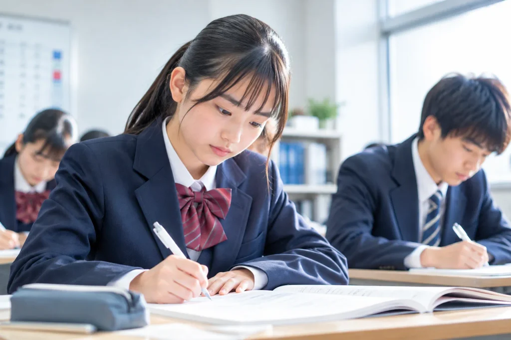 塾に通う学生